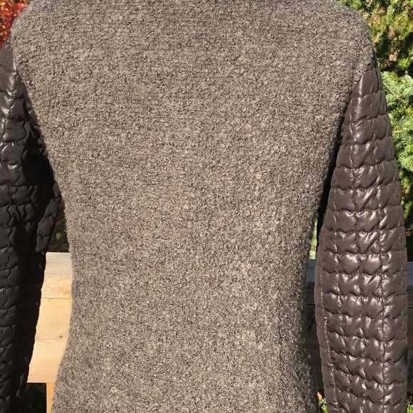 Boiled wool sweater coat size small - Picture 5 of 6